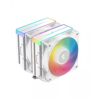DeepCool AG620 WH ARGB V2 čipset, základná doska vzduchový chladič 12 cm biela 1 ks