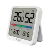 Senzor teploty a vlhkosti interiéru SAVIO CT-01/W, LCD displej, -10–55 °C, 10–99 % rF, batéria CR2032