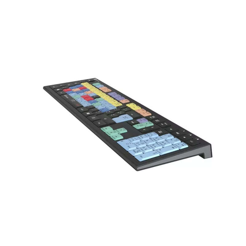 Klávesnica Logickeyboard LKB-CBASE-A2PC-FR Universal USB AZERTY francúzska čierna
