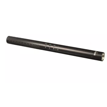 Digitálny smerový mikrofón pre kamery RØDE NTG-4+ — superkardioida, 20–20000 Hz, -32 dB, 200 Ω, Mini-XLR, na batérie, 22×278 mm, 176 g, čierny
