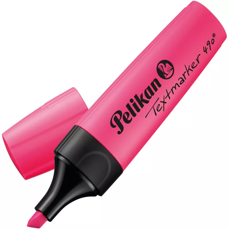 Zvýrazňovač Pelikan 490 ružový