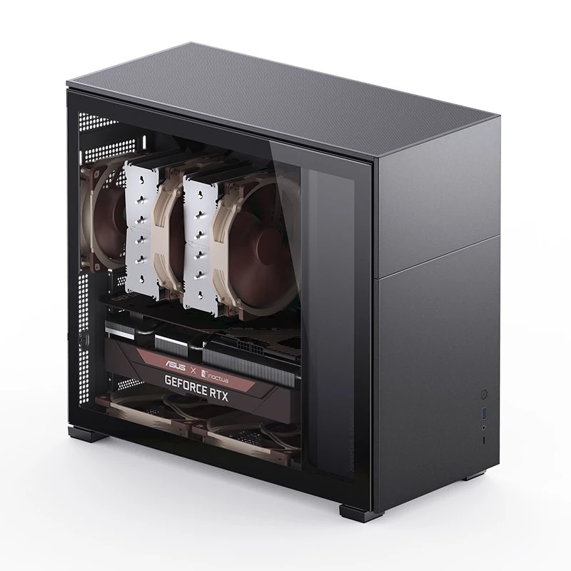 PC skriňa Jonsbo D41 STD Midi Tower čierna