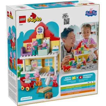 LEGO DUPLO 10467 Peppa Pig - rodinný dom