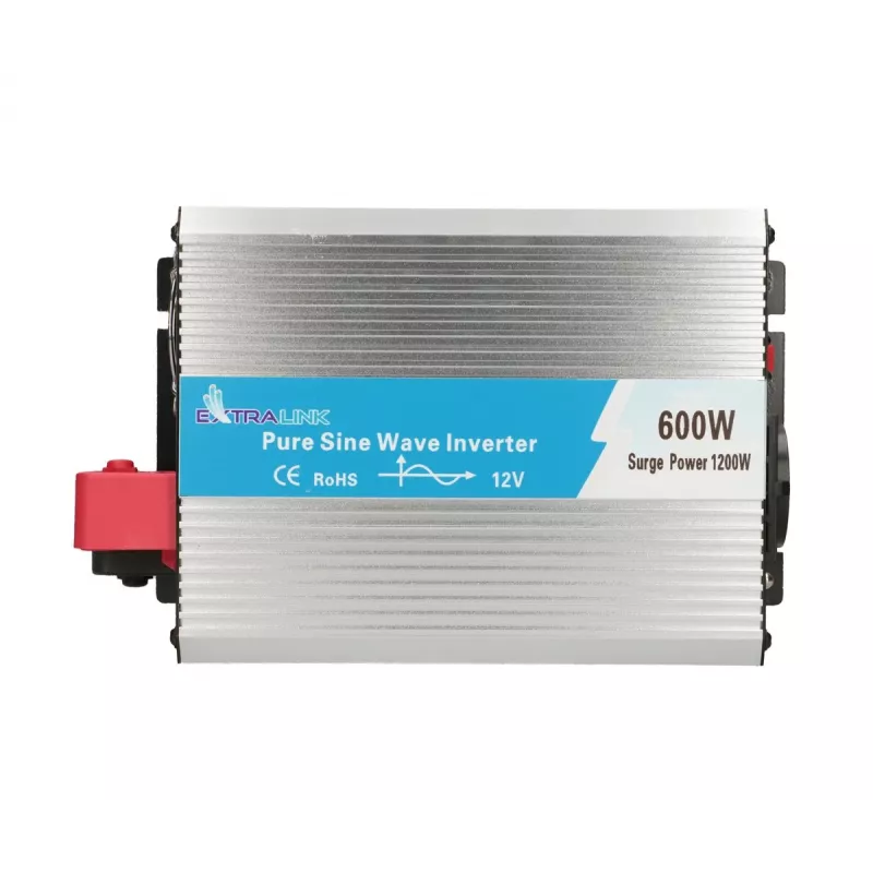 Menič napätia Extralink OPIP-600W 12V 600W čistý sínus