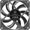 Skriňový ventilátor SILVERSTONE SST-AS120B 120 mm čierny priehľadný, 3-pin