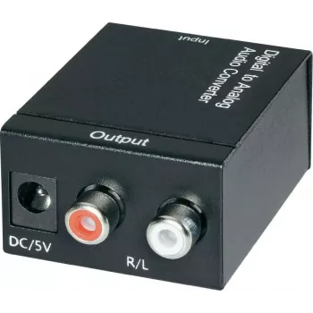 SpeaKa Professional 989149 AV prevodník — Toslink (optický) na RCA digitálny audio adaptér