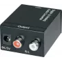 SpeaKa Professional 989149 AV prevodník — Toslink (optický) na RCA digitálny audio adaptér