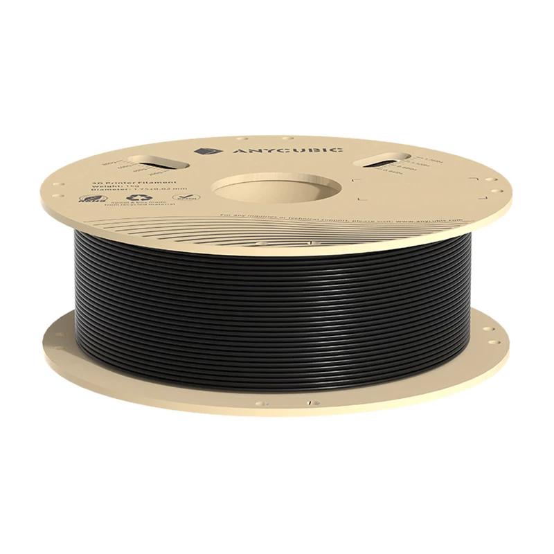 PLA filament cievka AnyCubic IPHPLBK-106 1 kg — čierna, 1,75 mm
