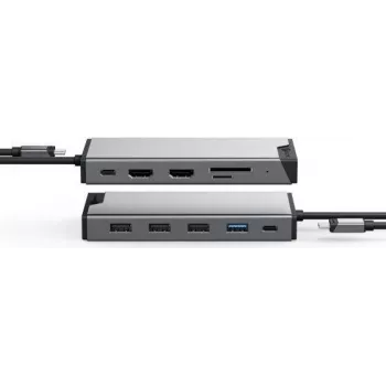 ALOGIC DV3 káblový USB 3.2 Gen 1 (3.1 Gen 1) Type-C strieborná (DUCDDV3)