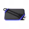 Externý pevný disk Silicon Power A62S 2TB, USB Type-A 3.2 Gen 1, modrý/čierny