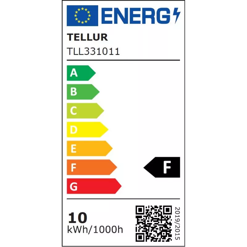 Inteligentná žiarovka Tellur E27 RGB stmievateľná – Wi‑Fi RGBW E27 inteligentná žiarovka so stmievaním
