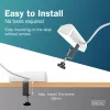 Predlžovacia zásuvka DIGITUS 3-násobná s 2×USB-A a 1×USB-C, 3 AC zásuvky typ E/F, 1,5 m kábel, biela