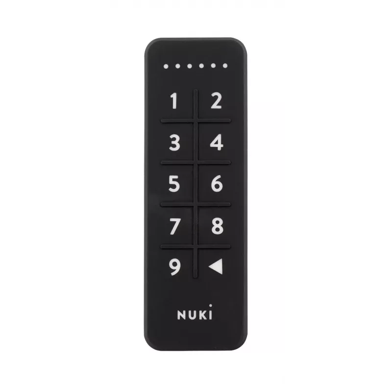 Smart zámok NUKI — Bluetooth (5.0) IP65 kódový zámok CR2032 batérie sú súčasťou