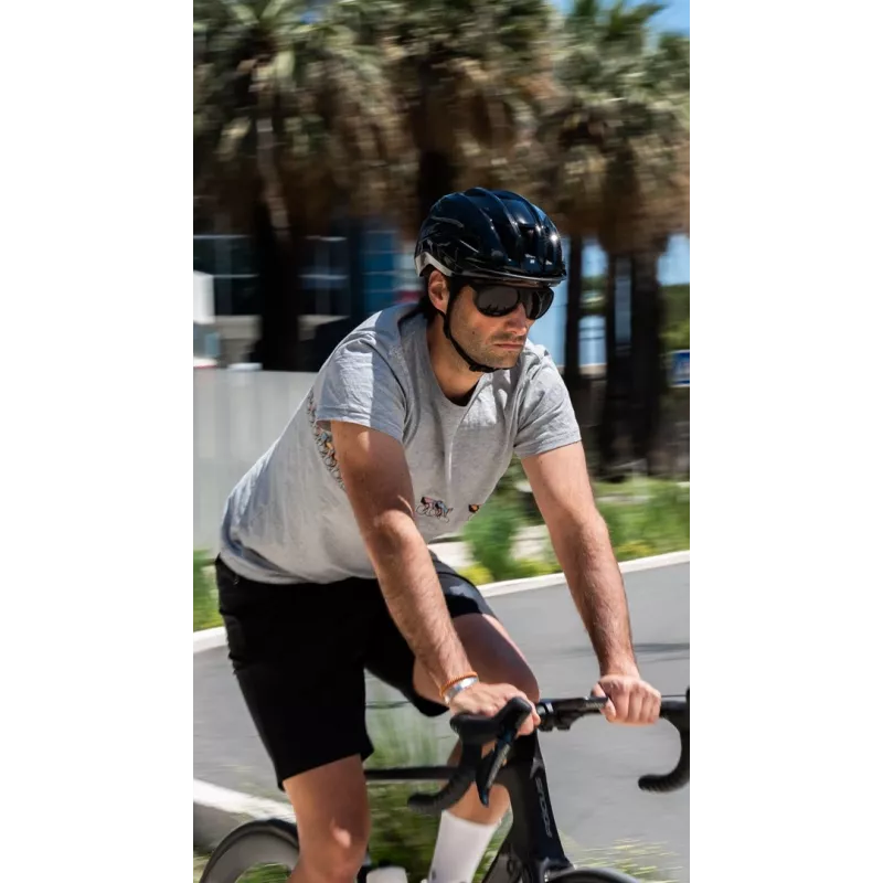 Cyklistická prilba HJC CROSSER ČIERNA veľkosť L — ľahká, odolná cyklistická prilba