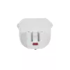 Akyga AK-CH-32 plochá GaN USB-C nabíjačka 65 W, 2 x USB-C PD, biela