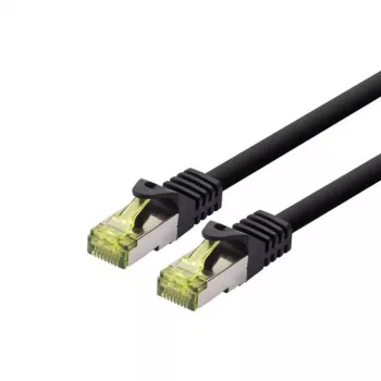 Sieťový kábel LOGON TCR6ASS015BL RJ-45 Cat6a 1,5 m čierny