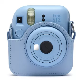 Fujifilm Instax - puzdro na kameru - umelá koža - pastelovo modrá - pre Instax Mini 12 (70100157188)