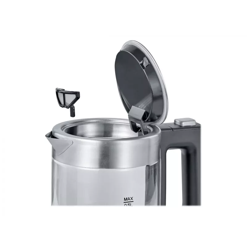 Severin WK 3472 Kanvica na vodu 0,5 l strieborná 1100 W (WK3472)