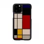 Puzdro na smartphone man and wood pre iPhone 11 Pro — čierne drevené ochranné puzdro