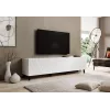 TV skriňa cama meble ASTI 200×42×52 cm biela matná