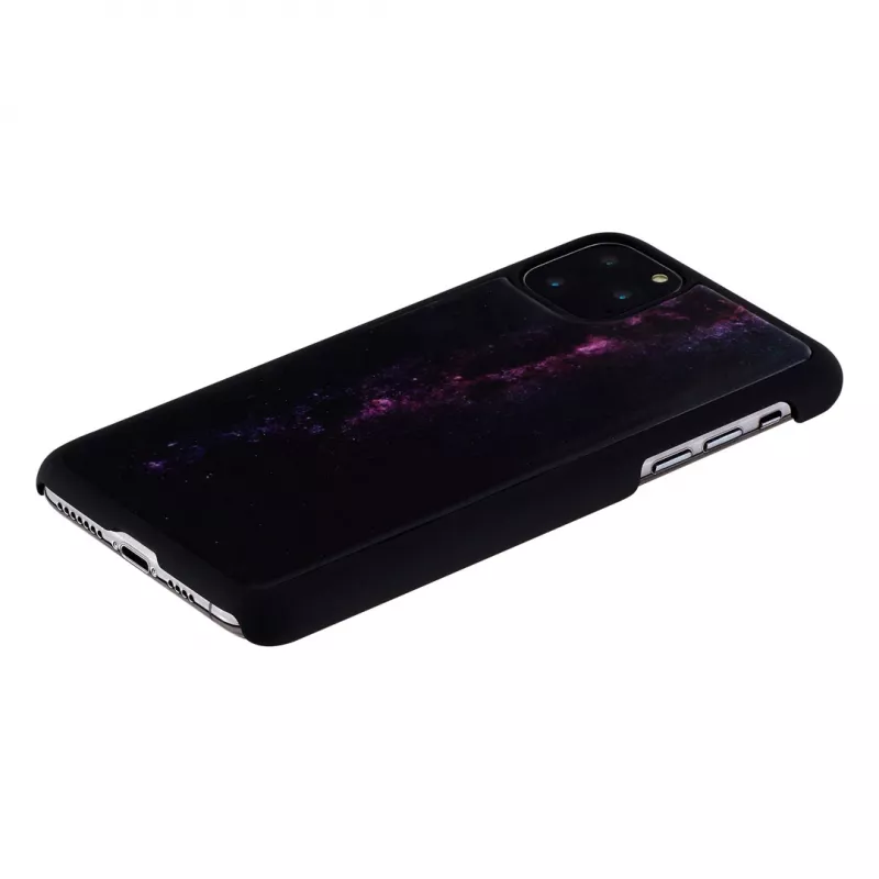 Puzdro na smartfón iKins pre iPhone 11 Pro Max – mliečna dráha čierna
