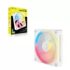 CORSAIR iCUE LINK LX120-R RGB Reverse Blade PWM ventilátor do skrinky, 120 mm, biely
