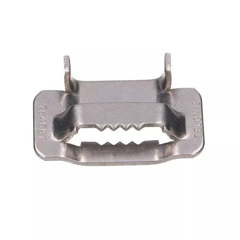 Extralink oceľová spona pre 20mm oceľovú pásku so zubami