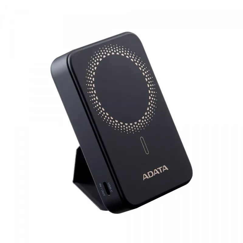 ADATA PR100-12BK powerbanka lítium-polymérová (LiPo) 10000 mAh bezdrôtové nabíjanie čierna