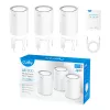 Cudy M1800 balenie 3 ks Dual-Band (2,4 GHz / 5 GHz) Wi-Fi 6 (802.11ax) biela 1 Intern