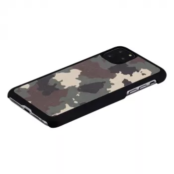 Puzdro na smartphone man and wood pre iPhone 11 Pro Max — maskovanie čierna