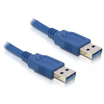 USB kábel DeLOCK 0,5 m USB 3.0 USB 3.2 Gen 1 A-A modrý