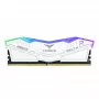 DIMM 32 GB DDR5-6000 (2x 16 GB) Dual-Kit, pamäť RAM biela, FF4D532G6000HC38ADC01, Delta RGB, INTEL XMP