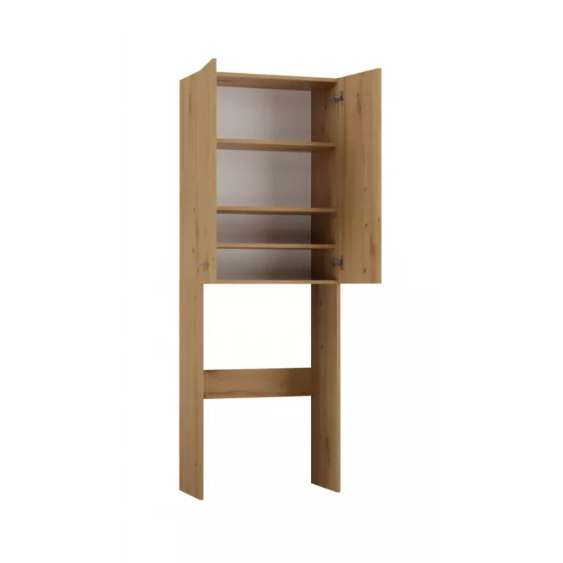 Topeshop POLA DD ARTISAN kúpeľňová úložná skrinka dub