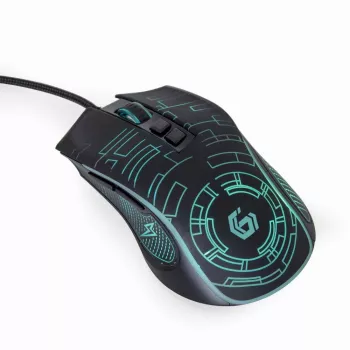 Gembird MUSG-RGB-01 myš pre pravákov USB Type-A 3600 DPI