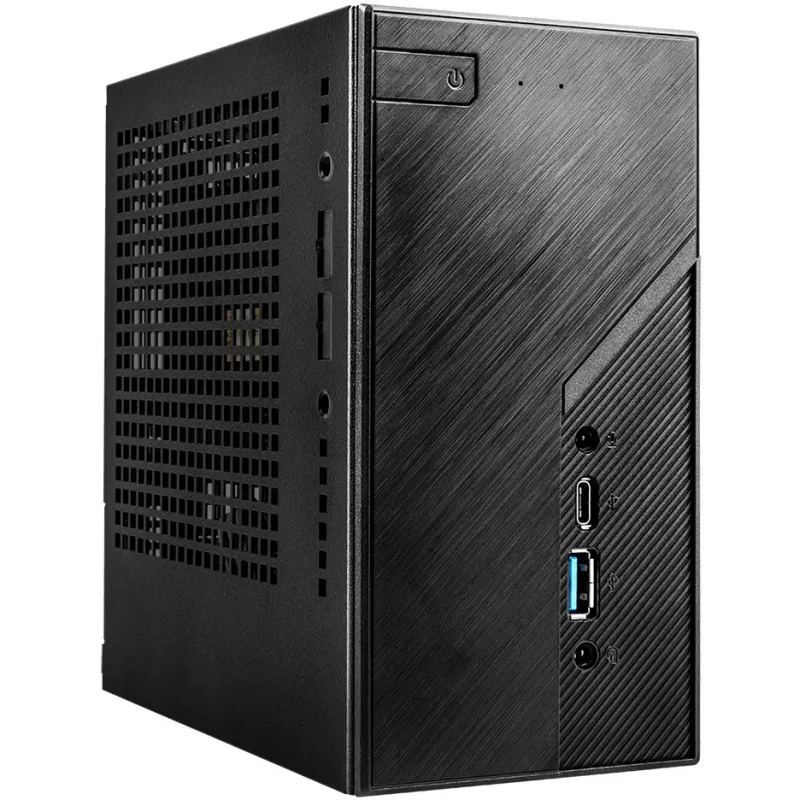 ASRock DeskMini H470 - Barebone - Mini-PC - LGA1200 socket - Intel H470 - žiadny CPU - RAM 0 GB - GigE