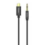 Baseus Yiven audio kábel USB-C na minikonektor 3,5 mm, 1,2 m (čierny)