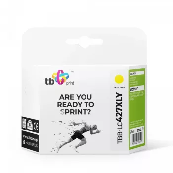Toner pre Brother MFC-J5955DW TBB-LC427XLY 100% nový žltý