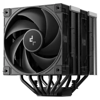 Vzduchový chladič DeepCool AK620 G2, 120-mm ventilátor, kompatibilný s LGA1700/1200/115x a AM4/AM5, čierny, 144×127×159 mm