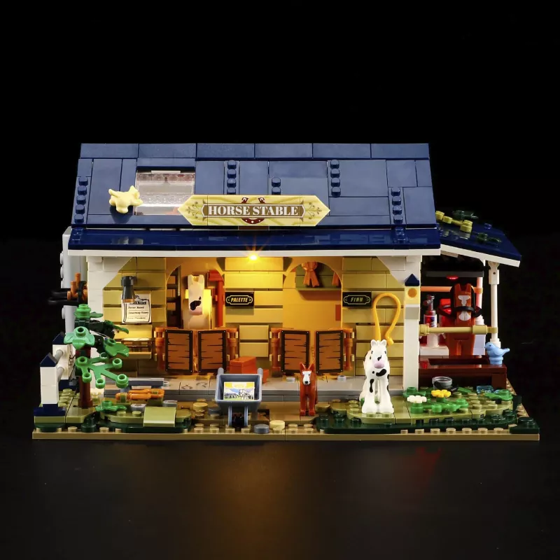 Lumibricks Pferdestall, stavebná hračka