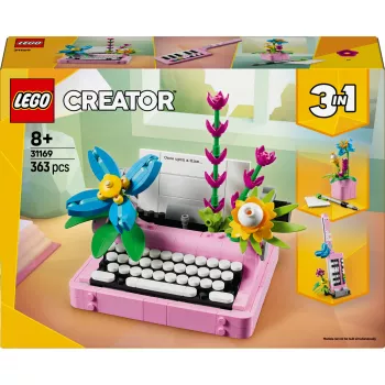LEGO CREATOR 3in1 31169 Kvetinový písací stroj