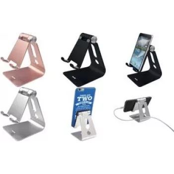 Helit H2380100 - smartphone - pasívny držiak - interiér - strieborná