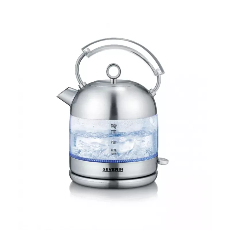 Elektrická kanvica Severin 1,7 L 2400 W nerezová oceľ