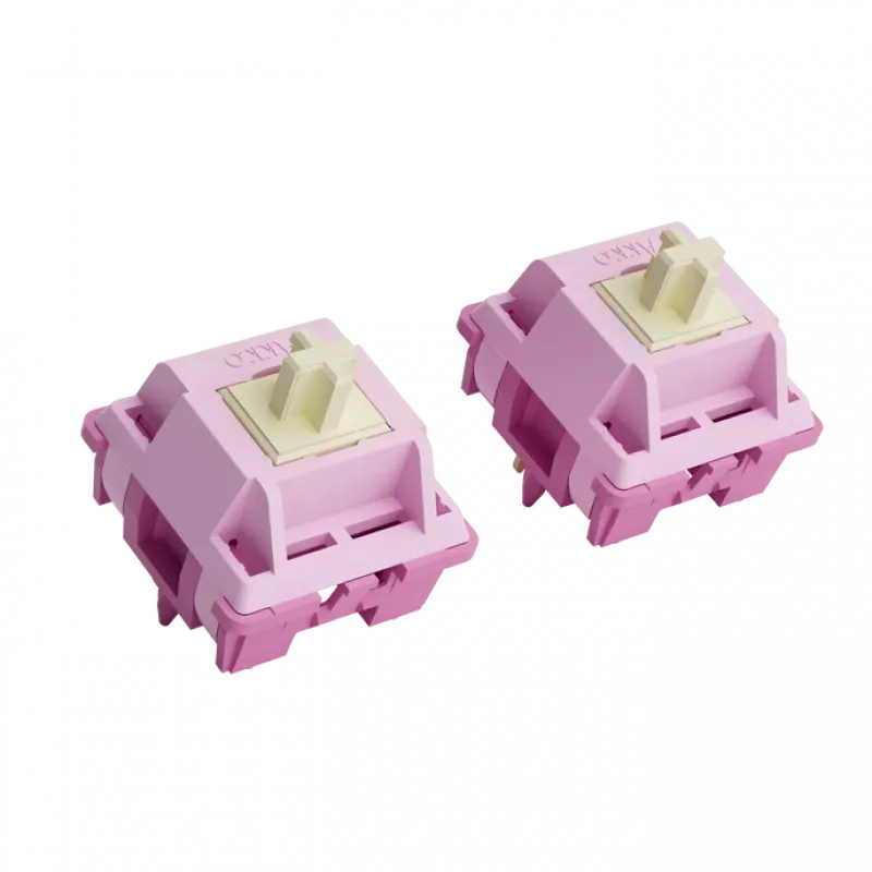 Mechanický spínač AKKO V3 Creamy fialový Pro 5‑Pin taktilný MX‑Stem 30g
