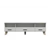 Cama RTV stojan LOTTA 180cm biely + sonoma dub