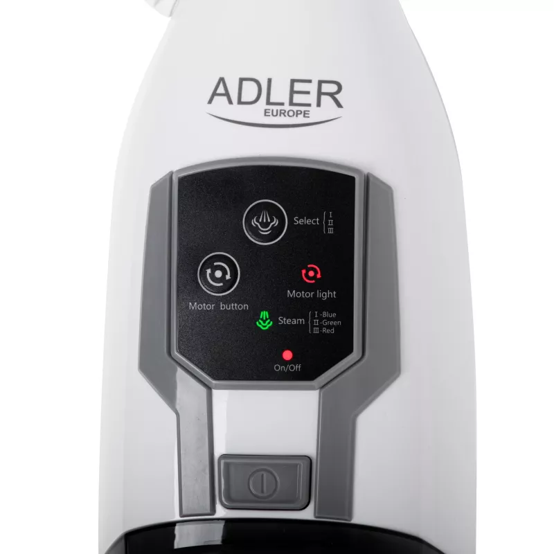 Adler AD 7052 rotačný parný mop biela