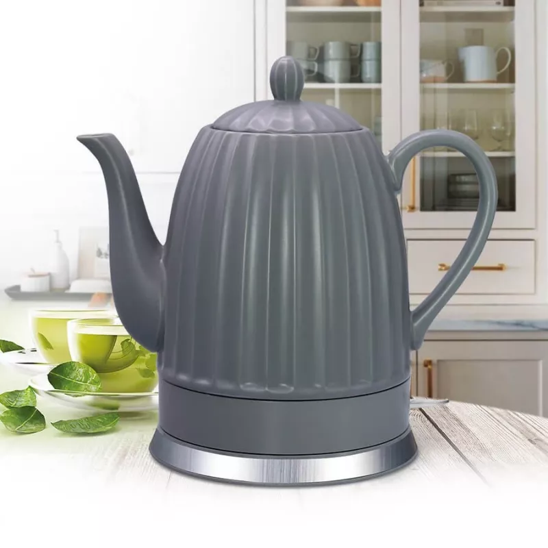 Rýchlovarná kanvica Maestro MR-077, 1,5 l, 1500 W, keramické telo, sivá