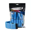 CableMod PRO ModMesh 12VHPWR sada predlžovacích káblov — svetlomodrá, 3-dielne GPU 12+4-pinové predlžovacie káble