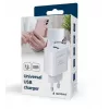 Nabíjačka pre mobilné zariadenia GEMBIRD TA-UC-1A12-01 5V 2.4A 12W USB PD, 1 konektor, biela