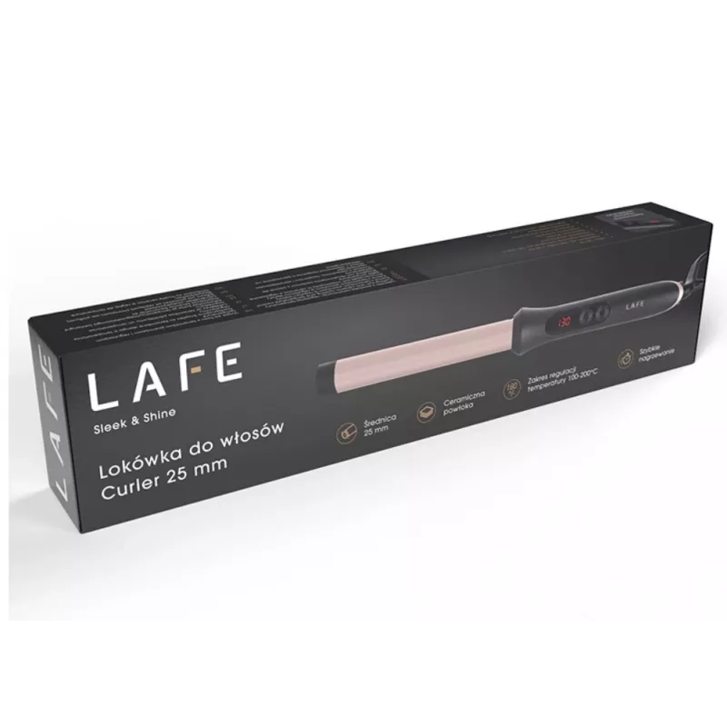 Kulma LAFE Sleek & Shine Curler 25 mm LAFLKA47571 – 25 mm valec, elektrická kulma