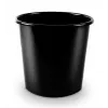 Odpadkový kôš Forpus, 11 l, čierny, plast